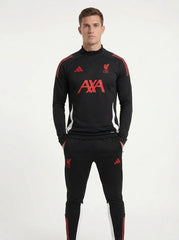 2025/2026 LIVERPOOL BLACK AND RED TRACKSUIT