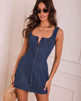 Tarah Denim Mini Dress