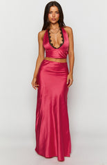 Genevieve Pink Maxi Skirt
