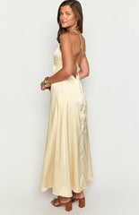 Nakita Yellow Maxi Dress