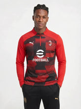 AC MILAN BLACK AND RED TRACKSUIT II