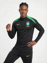 BRAZIL BLACK AND GREEN TRACKSUIT