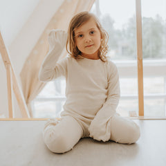 Eczema flare up suit with double layer protection around hands and feet