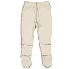 Pants without model and laid flat on a white background.