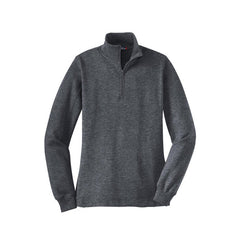 Custom Logo: 1/4-Zip Fleece Pullover (Ladies) - Various Colors