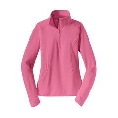 Custom Logo: 1/4-Zip Performance Pullover (Ladies) - Various Colors