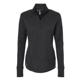 Custom Logo: Adidas 3-Stripes 1/4-Zip Sweater (Ladies) - Various Colors
