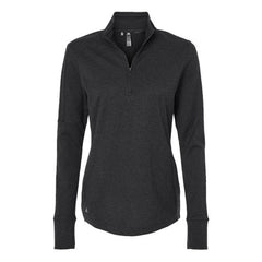 Custom Logo: Adidas 3-Stripes 1/4-Zip Sweater (Ladies) - Various Colors