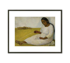 Diego Rivera "Indigena tejiendo (Indian Woman Spinning)"Made-to-Order Print