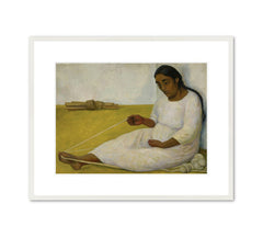 Diego Rivera "Indigena tejiendo (Indian Woman Spinning)"Made-to-Order Print