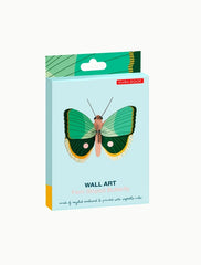 Fern Striped Butterfly Wall Decoration + Construction Kit