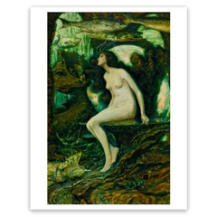 Frederick Judd Waugh "The Mermaid" Print