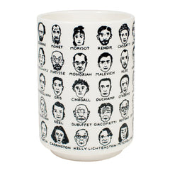 It's Hard To Get a Handle on Modern Art Porcelain Tea Cup