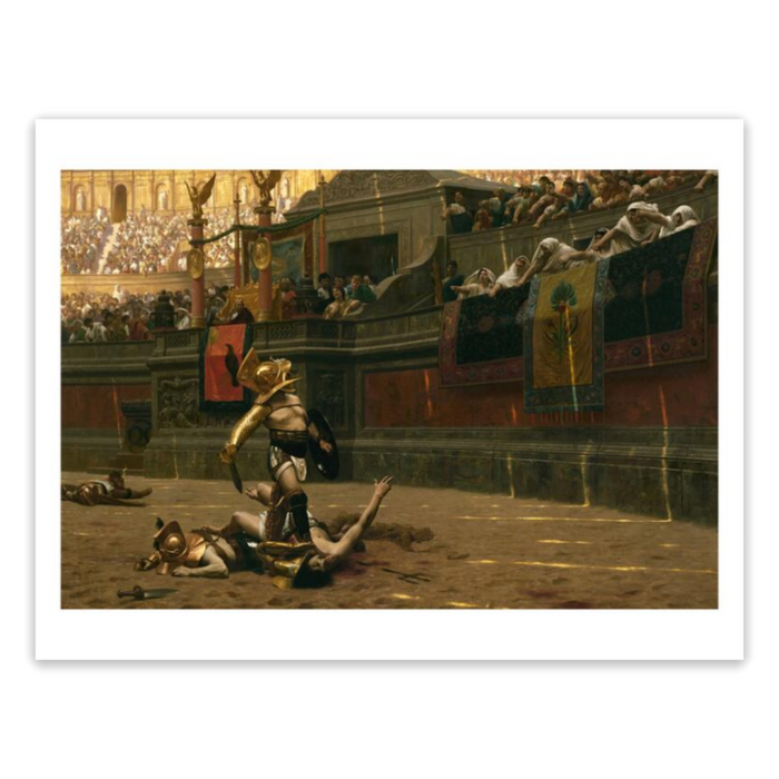 Jean-Léon Gérôme "Pollice Verso" Made-to-Order Print