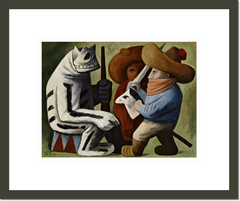 Jose Chavez Morado "Carnival in Huejotzingo (Carnaval en Huejotzingo)" Made-to-Order Print