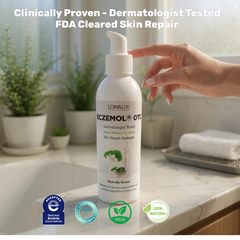 LomaLux Eczemol OTC Topical Eczema Hydrogel Spray with Hypochlorous Acid (HOCl)