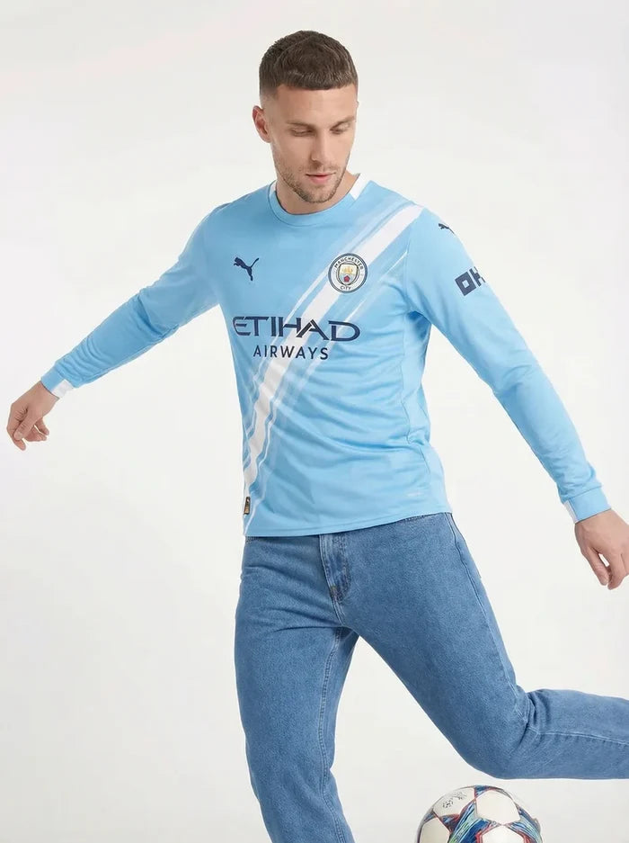 MANCHESTER CITY 2025/26 LONG SLEEVE HOME SHIRT