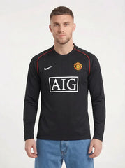 MANCHESTER UNITED 2007/08 RETRO LONG SLEEVE HOME SHIRT