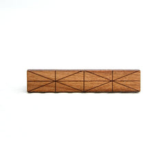 Mies Walnut Tie Bar