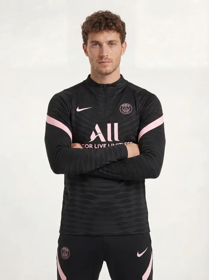 PSG BLACK AND PINK TRACKSUIT
