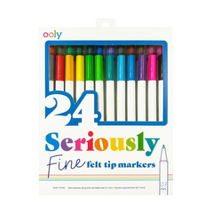 Seriously Fine 24pk Felt Tip Markers