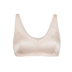 100% Pure Silk and Organic Cotton Wireless Bra for sensitive skin