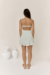 Palm Tree Dreaming Mini Dress Sage