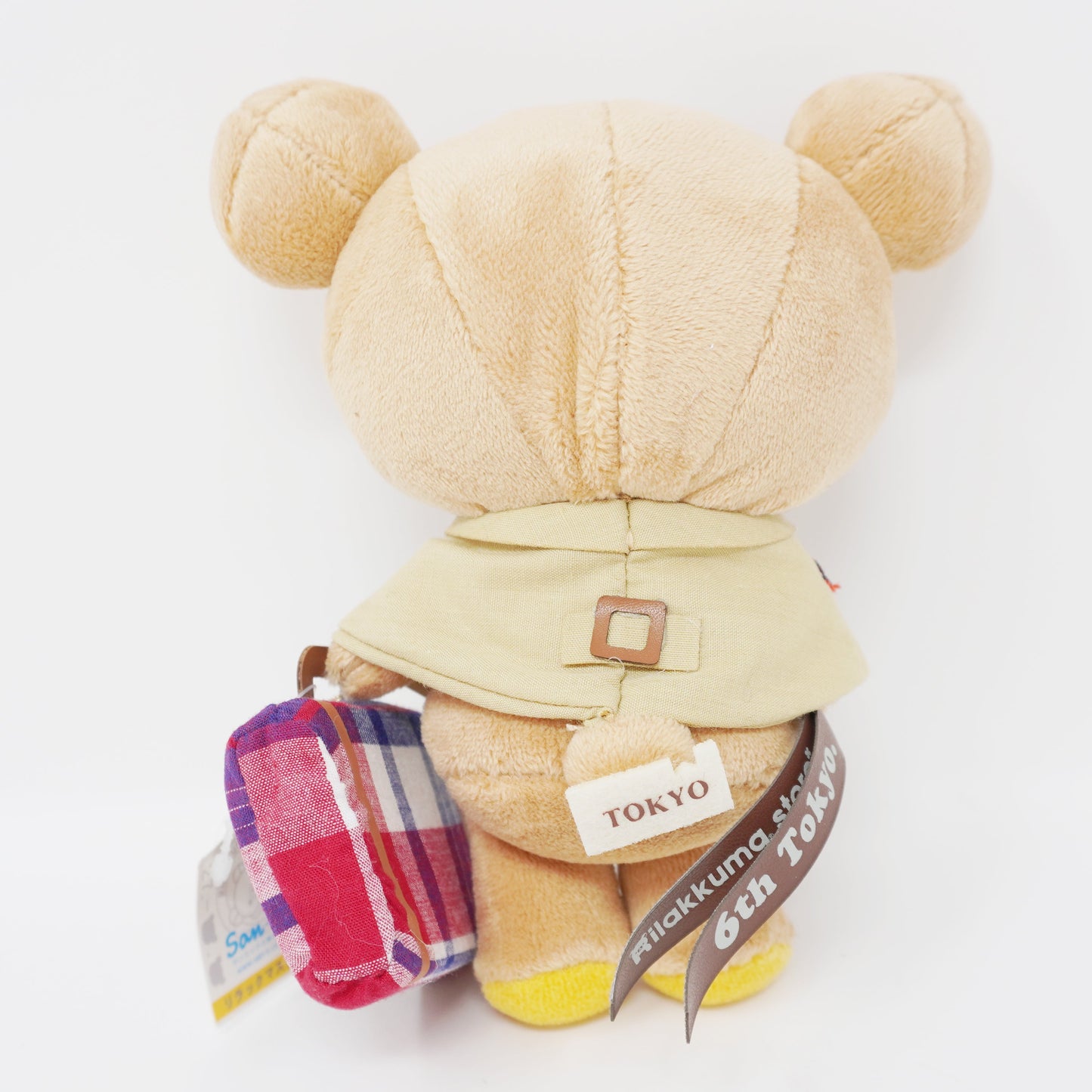 2015 Rilakkuma with Trunk Plush - Tokyo Station 6th Anniversary Rilakkuma Store Limited - San-X