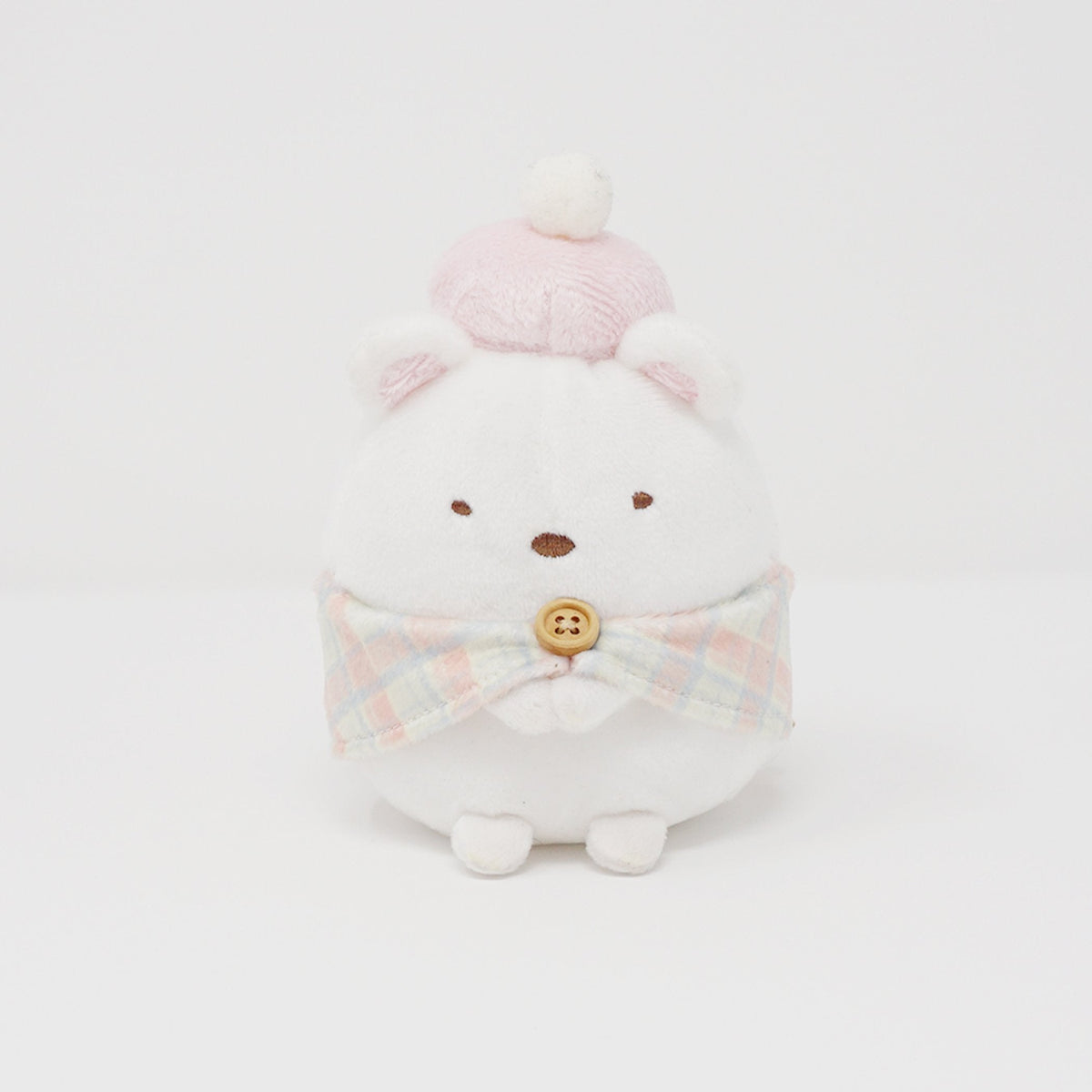 2015 Shirokuma in Pink Outfit Plush - Cafe Sumikkogurashi Theme - San-X