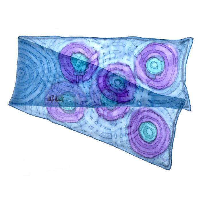 Deboragh McDonnell Medium Hand-Painted Scarves