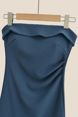 Navy Blue Convertible Bodycon Short Dress