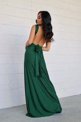 Pandora Multiway Gown - Green Jersey