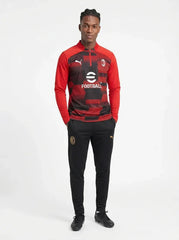 AC MILAN BLACK AND RED TRACKSUIT II