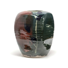 Andy Iventosch Square Stoneware Vases