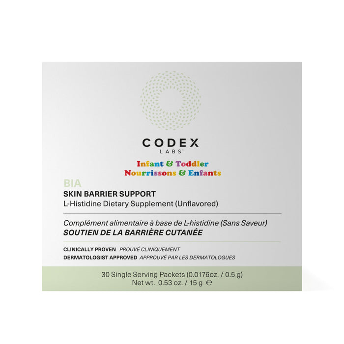 Codex Labs Infant & Toddler Nourrissons & Enfants dietary supplement packaging on a white background