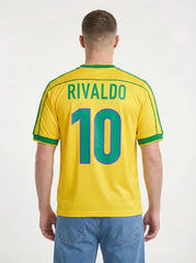BRAZIL 1998 RETRO WC HOME SHIRT