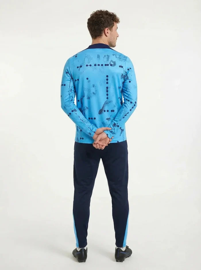 CHELSEA DARK AND LIGHT BLUE TRACKSUIT