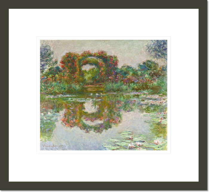 Claude Monet "Flowering Arches, Giverny" Made-to-Order Print