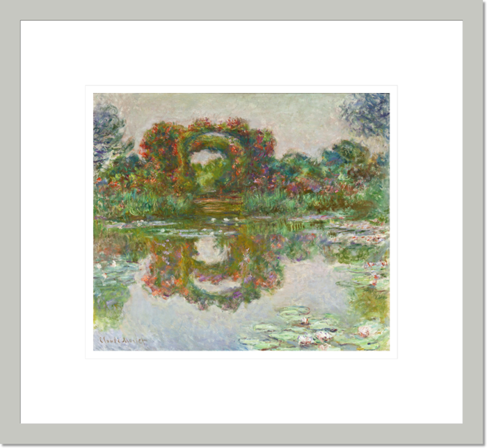Claude Monet "Flowering Arches, Giverny" Made-to-Order Print