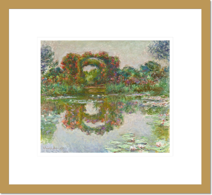 Claude Monet "Flowering Arches, Giverny" Made-to-Order Print