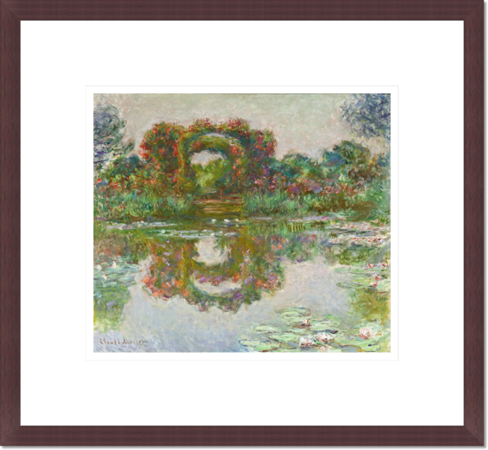 Claude Monet "Flowering Arches, Giverny" Made-to-Order Print