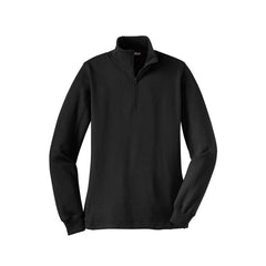 Custom Logo: 1/4-Zip Fleece Pullover (Ladies) - Various Colors