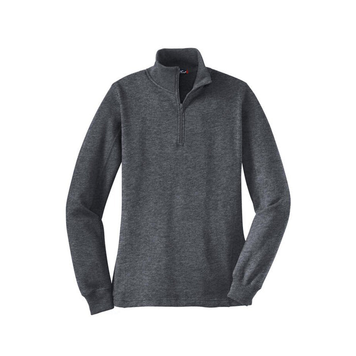 Custom Logo: 1/4-Zip Fleece Pullover (Ladies) - Various Colors