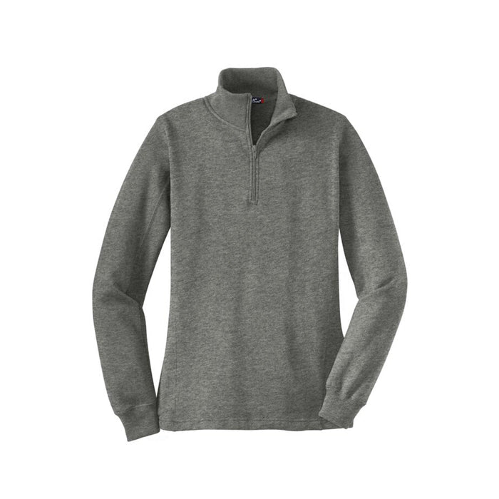 Custom Logo: 1/4-Zip Fleece Pullover (Ladies) - Various Colors