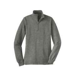 Custom Logo: 1/4-Zip Fleece Pullover (Ladies) - Various Colors