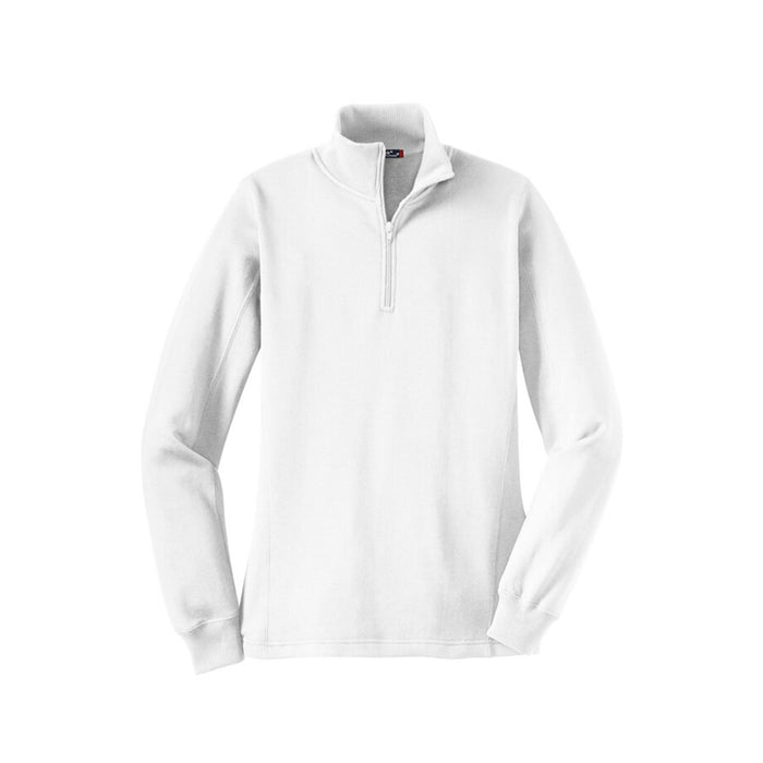 Custom Logo: 1/4-Zip Fleece Pullover (Ladies) - Various Colors