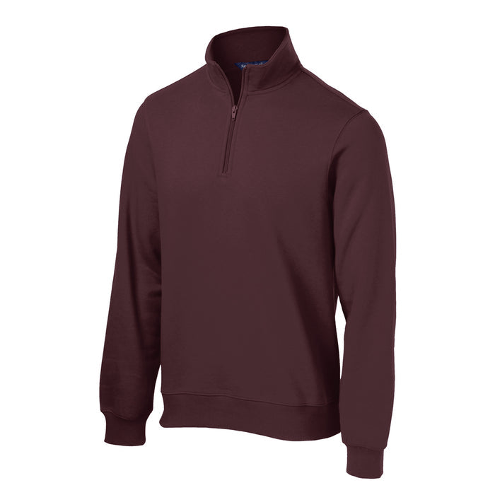 Custom Logo: 1/4-Zip Fleece Pullover (Men) - Various Colors