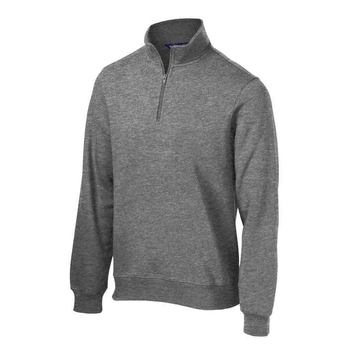 Custom Logo: 1/4-Zip Fleece Pullover (Men) - Various Colors