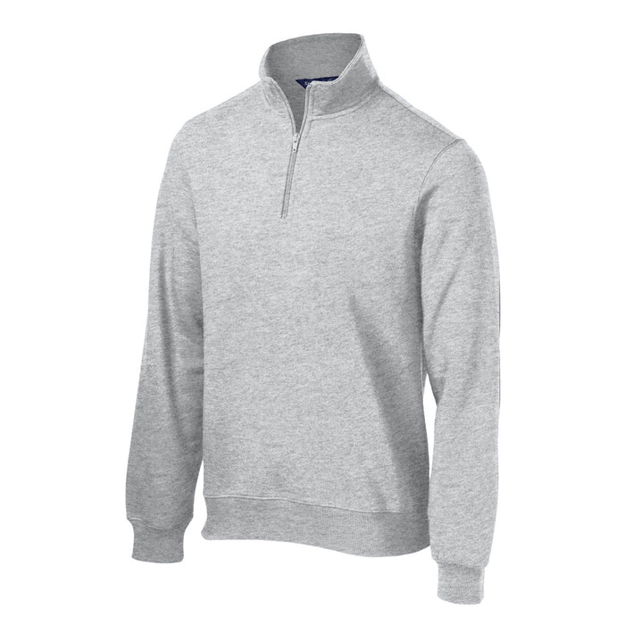 Custom Logo: 1/4-Zip Fleece Pullover (Men) - Various Colors