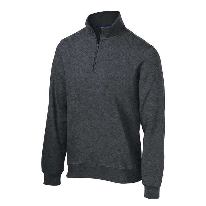 Custom Logo: 1/4-Zip Fleece Pullover (Men) - Various Colors